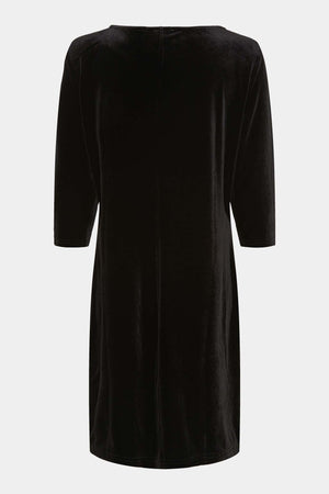 I SAY Ewy Velvet Dress Dresses 900 Black