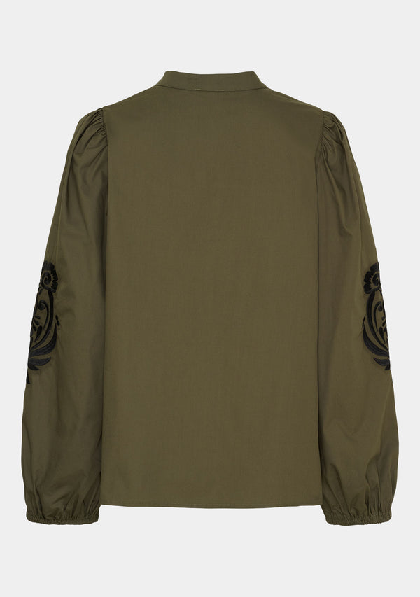 I SAY Faja Blouse Blouses 885 Khaki