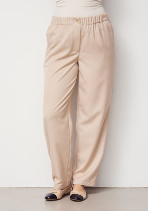 I SAY Fatou Long Pant Pants 117 Dark Sand