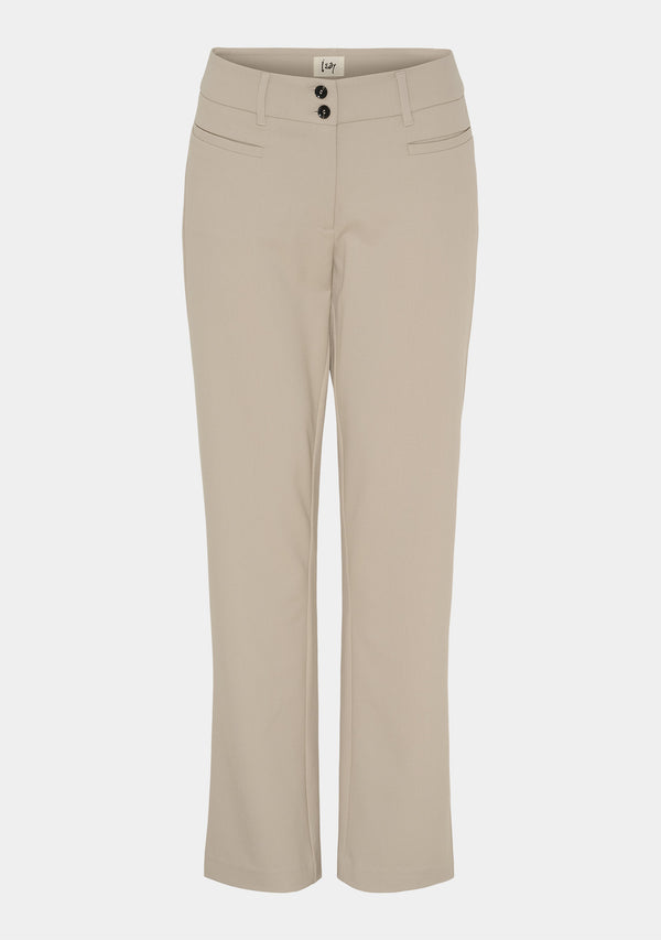 I SAY Firenze Straight Pant Pants 112 Sand