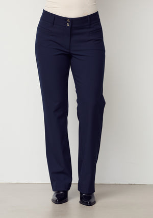 I SAY Firenze Straight Pant Pants 640 Navy