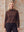 I SAY Frigga A-Shape Pullover Knitwear 357 Dark Brown Melange