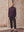 I SAY Frigga A-Shape Pullover Knitwear 419 Aubergine