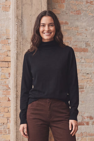 I SAY Frigga A-Shape Pullover Knitwear 900 Black