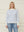 I SAY Frigga Stripe Pullover Knitwear M51 Broken White w/Skyblue