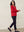 I SAY Frigga V-Neck Knitwear 432 Fresh Red