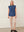 I SAY Ganja Flounce Top Tops 687 Dark Denim Wash