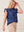 I SAY Ganja Flounce Top Tops 687 Dark Denim Wash