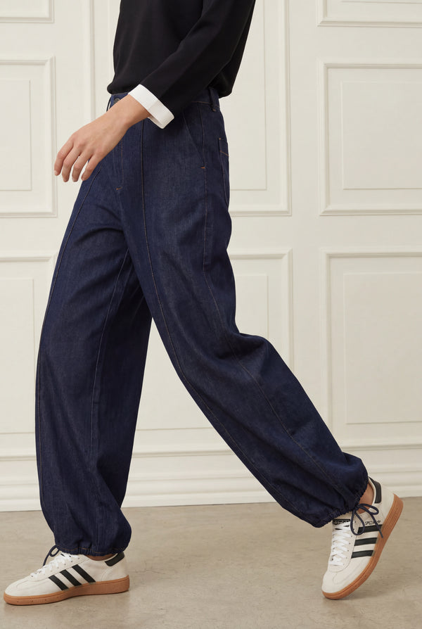 I SAY Ganja Loose Pant  K97 Unwashed Denim