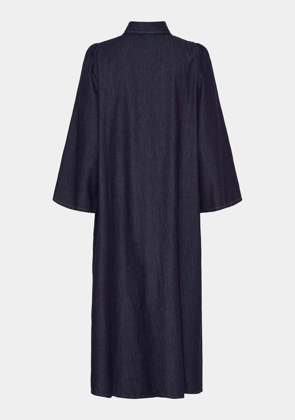 I SAY Ganja Sleeve Dress Dresses K97 Unwashed Denim