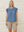 I SAY Ganja Smock Top Tops 616 Denim Blue