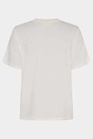 I SAY Gritt O-Neck T-Shirt Basics 101 Broken White