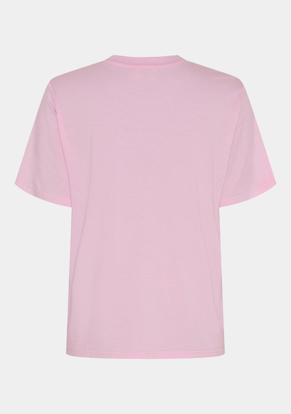 I SAY Gritt O-Neck T-Shirt T-Shirts 516 Pink