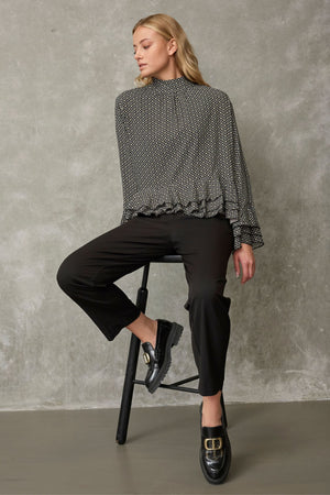 I SAY Gyta Deco Blouse Blouses N61 Petite Print