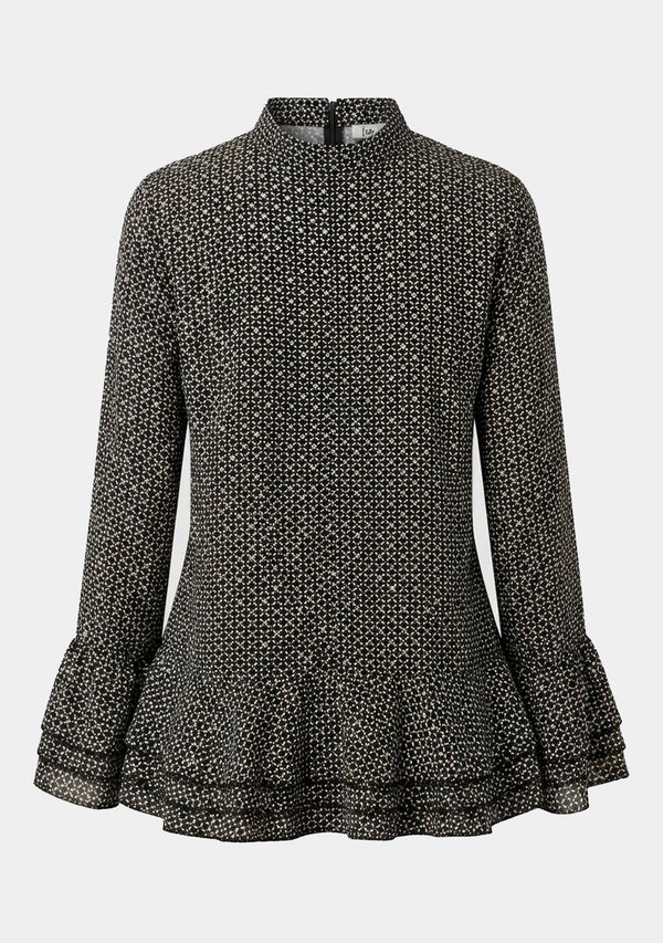 I SAY Gyta Deco Blouse Blouses N61 Petite Print