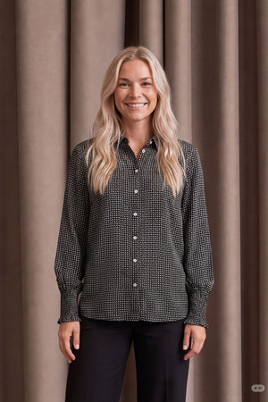 I SAY Gyta Smock Blouse Blouses N61 Petite Print