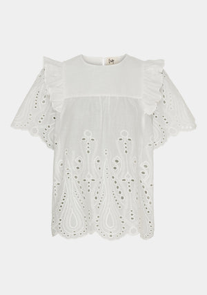 I SAY Hadia Top Tops 100 White