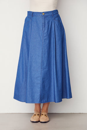 I SAY Heba Skirt Skirts 643 Denim