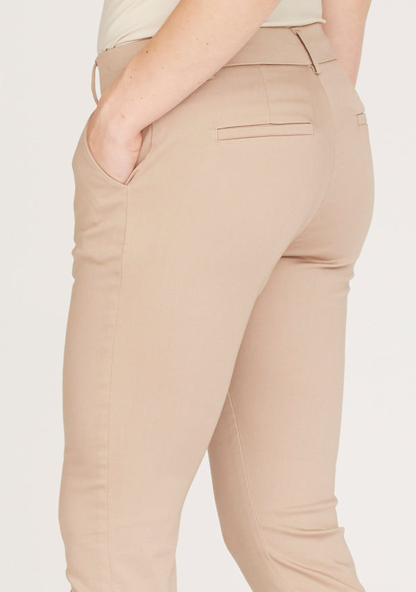 I SAY Isay Chino Pant Pants 117 Dark Sand