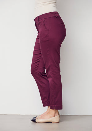 I SAY Isay Chino Pant Pants 434 Wine