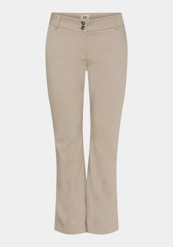 I SAY Isay Flare Pant Pants 112A Sand