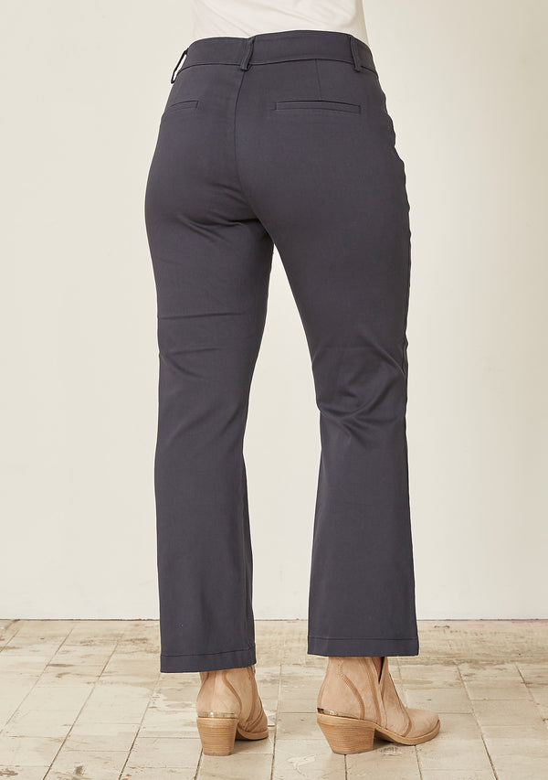 I SAY Isay Flare Pant Pants 640 Navy