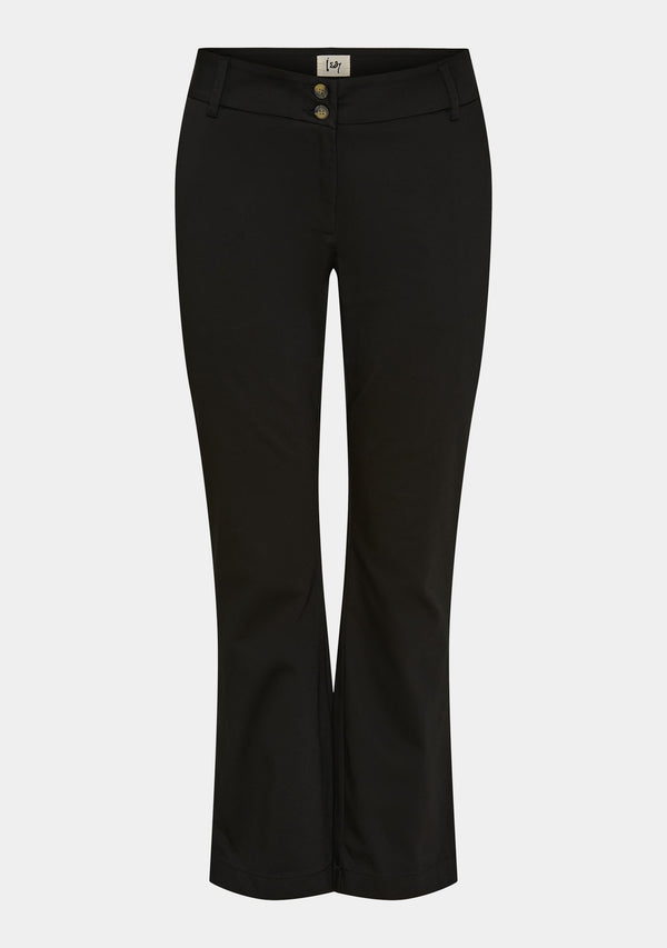 I SAY Isay Flare Pant Pants 900 Black