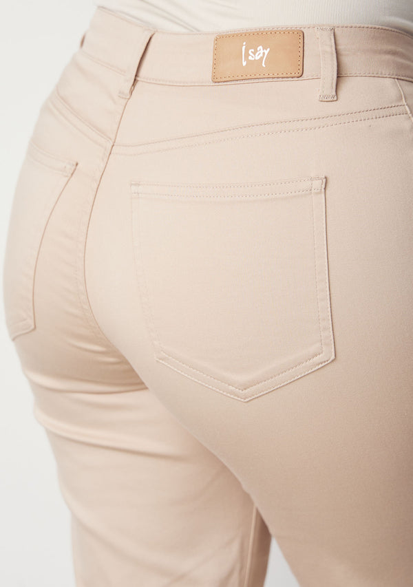 I SAY Isay Long Straight Pant Pants 112 Sand
