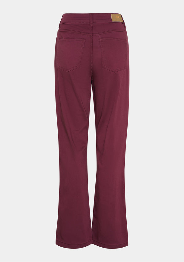 I SAY Isay Long Straight Pant Pants 434 Wine