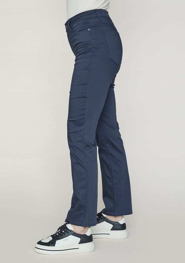 I SAY Isay Long Straight Pant Pants 640 Navy