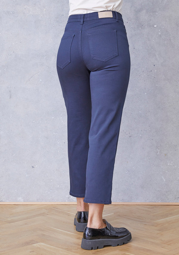 I SAY Isay Straight Pant Pants 640 Navy