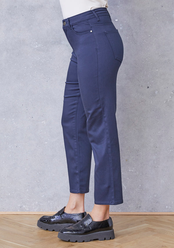 I SAY Isay Straight Pant Pants 640 Navy