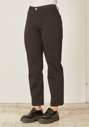 I SAY Isay Straight Pant Pants 900 Black