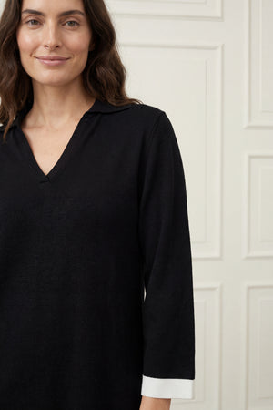 I SAY Jena New Dress Knitwear 900 Black