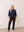 I SAY Jena Poncho Blouse Knitwear 640 Navy