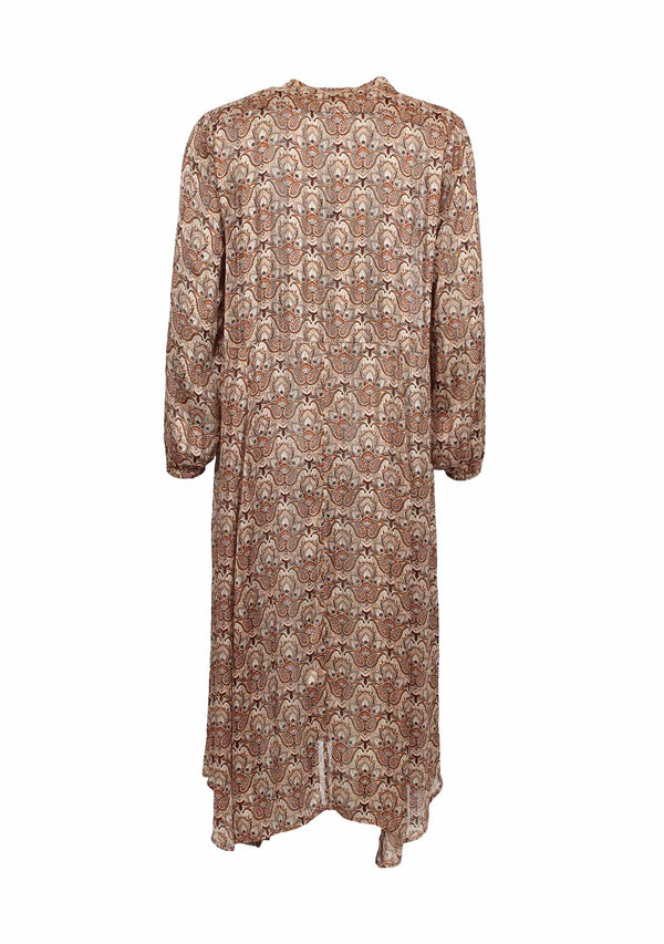 I SAY Jodie Dress Dresses K55 Browny Paisley