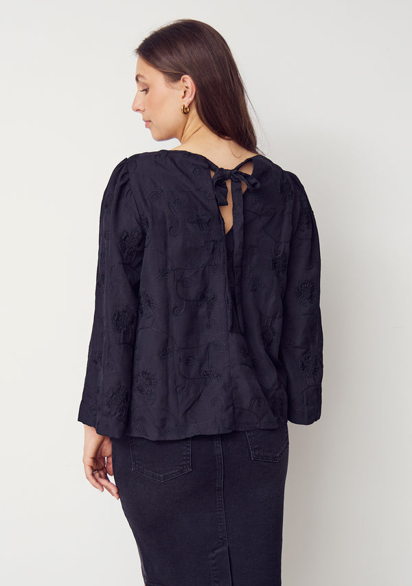 I SAY Juna Blouse Blouses 900 Black
