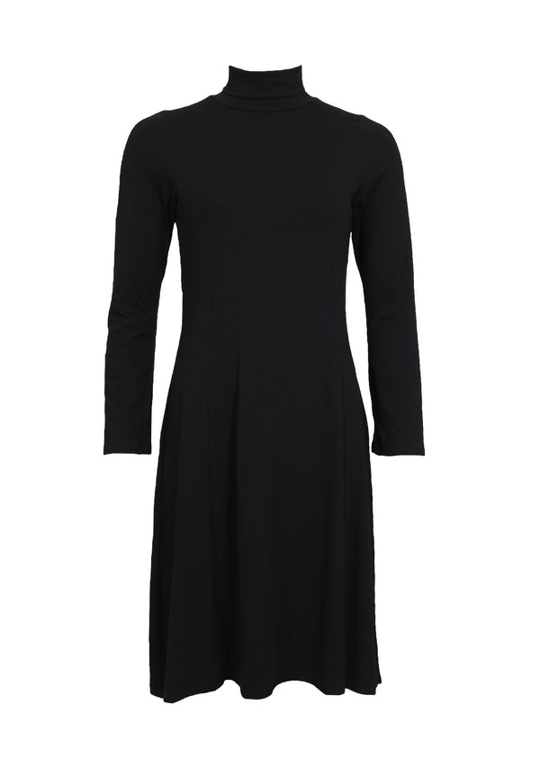 I SAY Kalla Rollneck Dress Dresses 900 Black