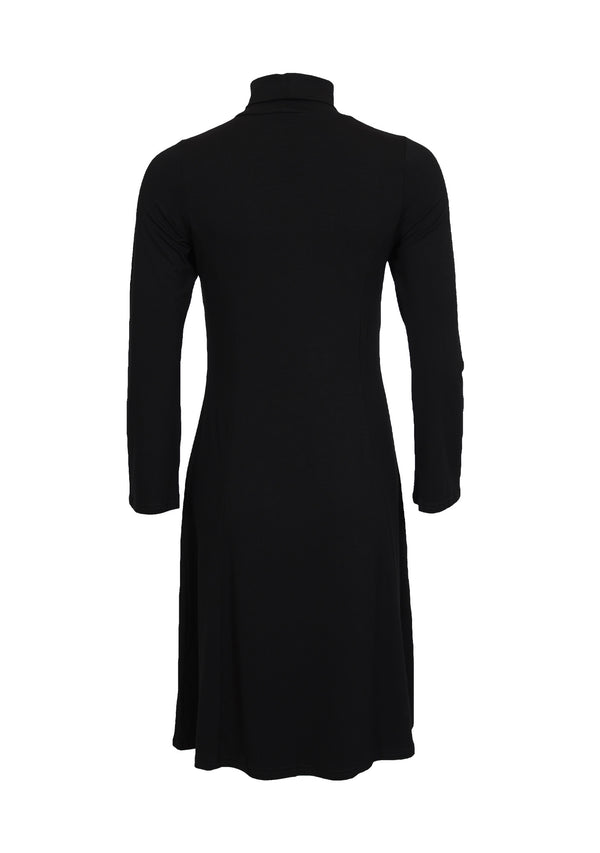 I SAY Kalla Rollneck Dress Dresses 900 Black