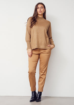 I SAY Katinka Knit Pullover Knitwear 134 Golden