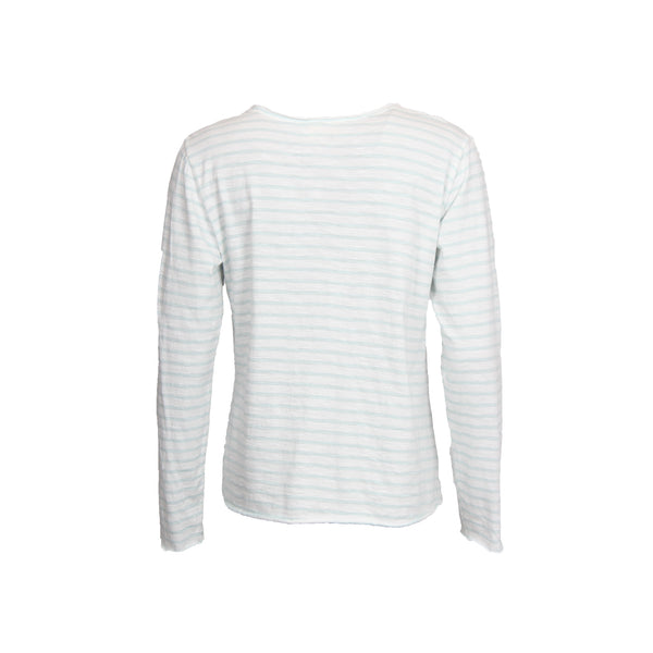 I SAY Kiva L/S T-Shirt T-Shirts K43 Light Mint Stripe