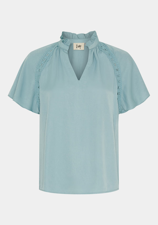 I SAY Konnie s/s Blouse Blouses 807 Light Mint