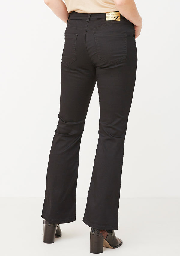 I SAY Lido Flare Jeans Pants 900 Black