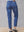 I SAY Lido Straight Long Jeans Pants 670 Blue Wash Denim