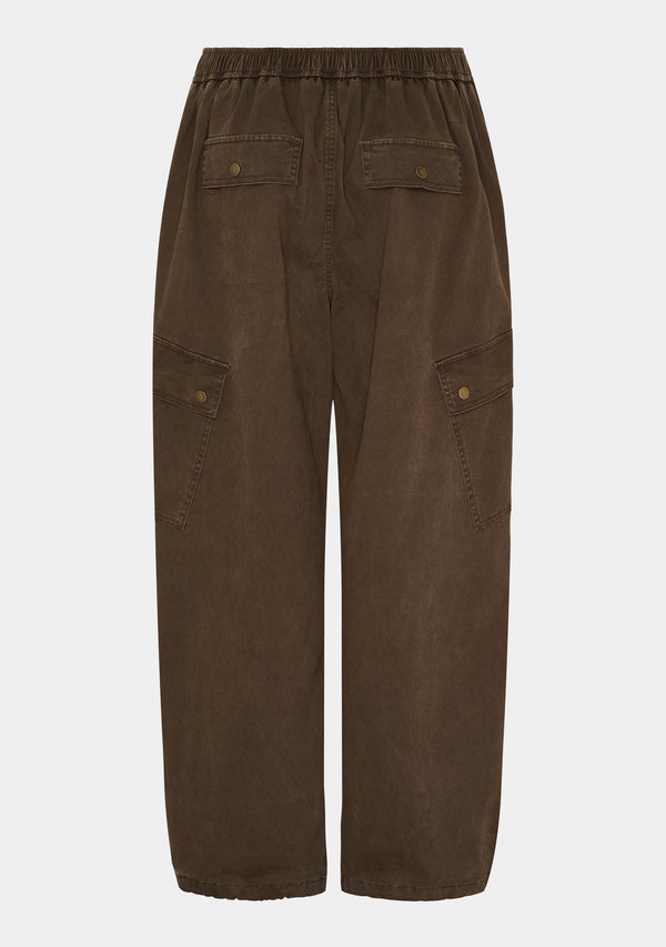 I SAY Livigno Wide Pant Pants 363 Washed Brown