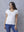 I SAY Louis V-Neck T-Shirt T-Shirts 101 Broken White
