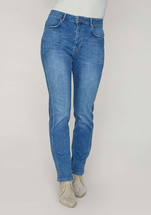 I SAY Lucca Jeans Pants 606 Mid Denim