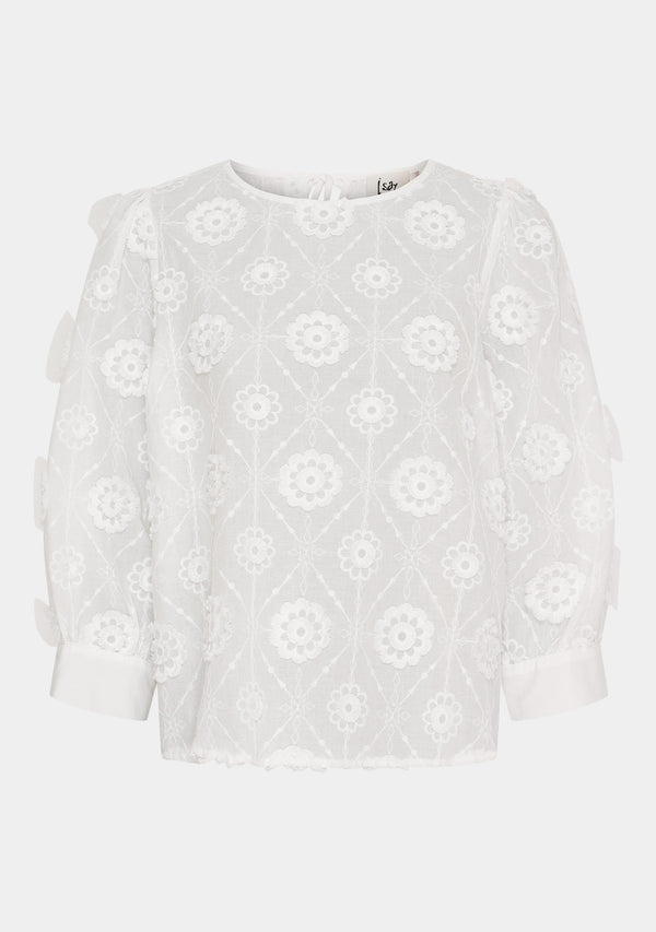 I SAY Maggi Blouse Blouses 100 White