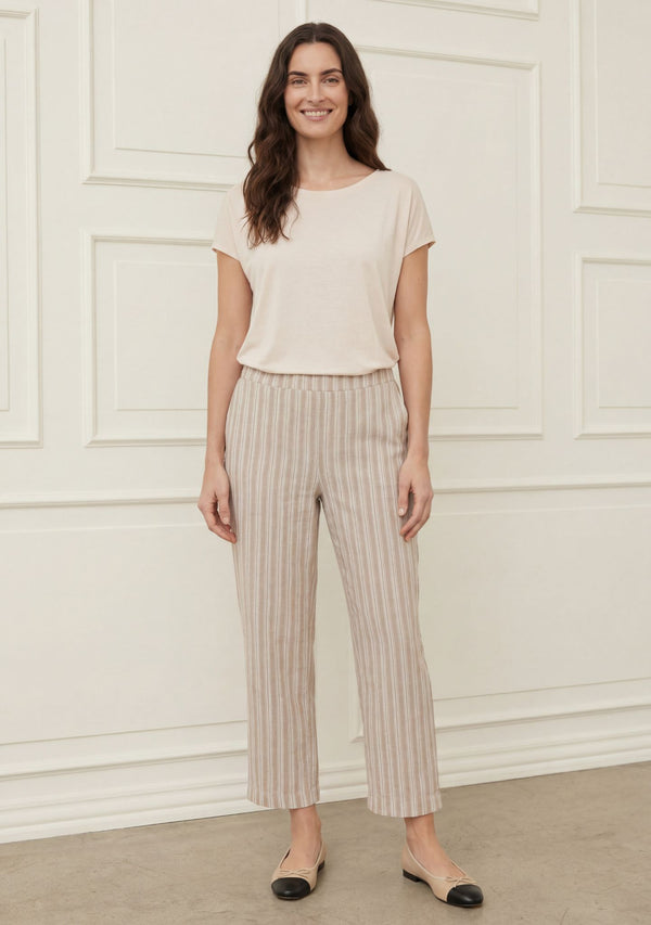 I SAY Mari Pant Pants K36 Sandy Stripe