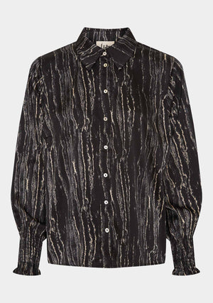 I SAY Melba Printed Blouse Blouses L47 Flowing Stripe